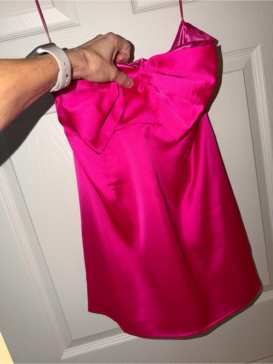 Dresses & Skirts - Hot Pink Strapless Semi-Formal Cocktail Dress